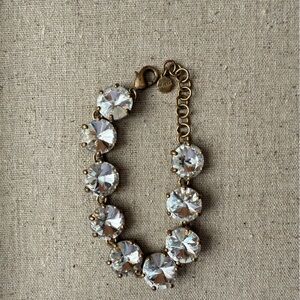 Stella & dot Somervell bracelet gold and white